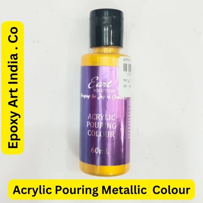 Metallic gold Acrylic Pouring Colour