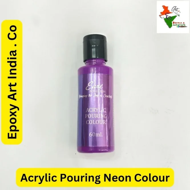 Neon Purple Acrylic Pouring Colour