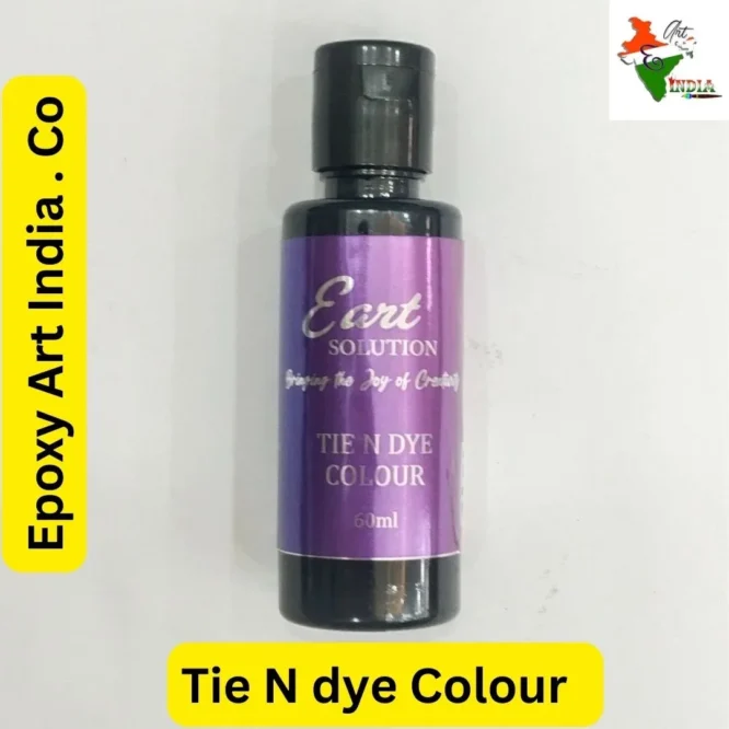 Black Tie N dye Colour – Epoxy Art India