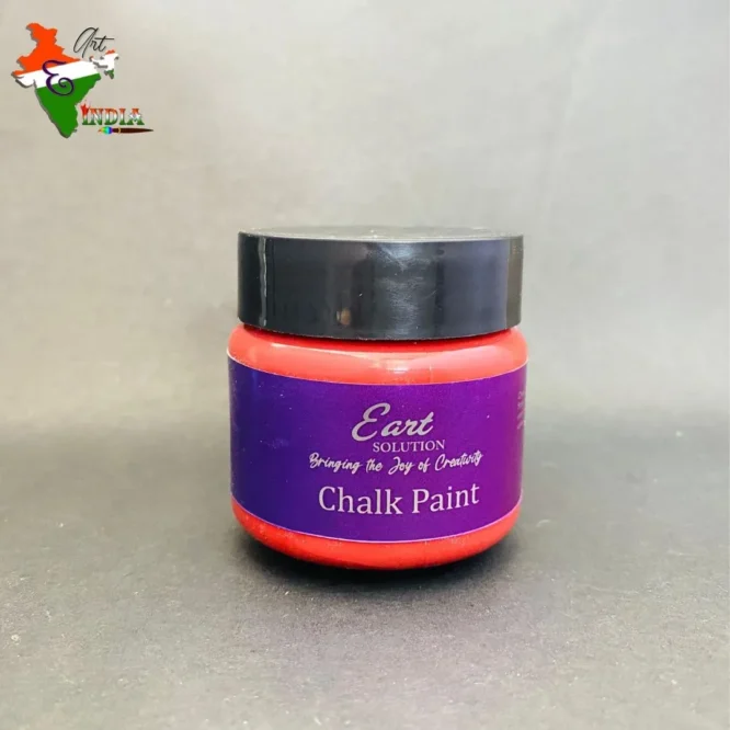 Red chalk paint for art & craft