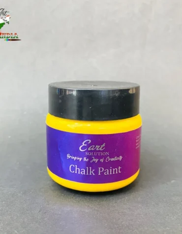 (A) Yellow Chalk Paint For Art & Craft