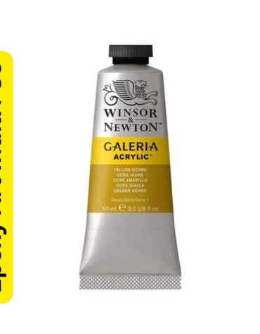 Winsor & Newton Acrylic Colour - 60ML tube (Yellow ochre)