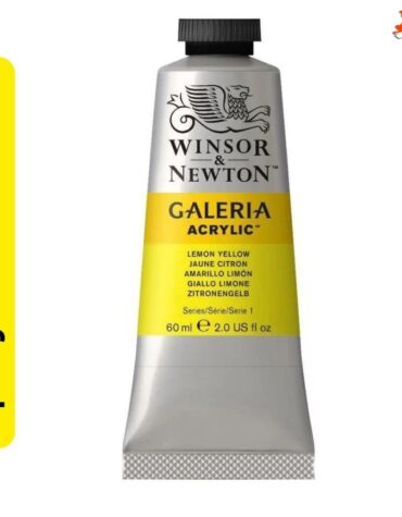 Winsor & Newton Acrylic Colour - 60ML tube (Lemon Yellow)