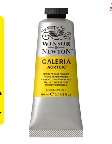Winsor & Newton Acrylic Colour - 60ML tube (Transparent Yellow )