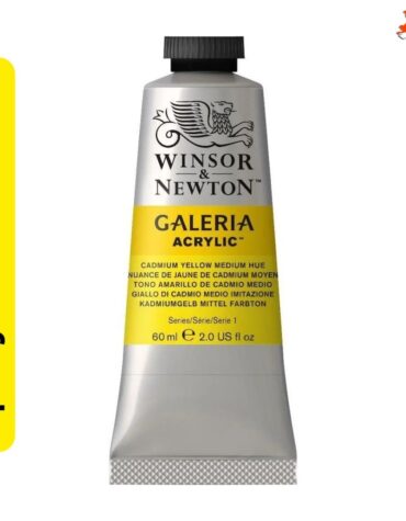 Winsor & Newton Acrylic Colour - 60ML tube (Cadmium Yellow Medium Hue)