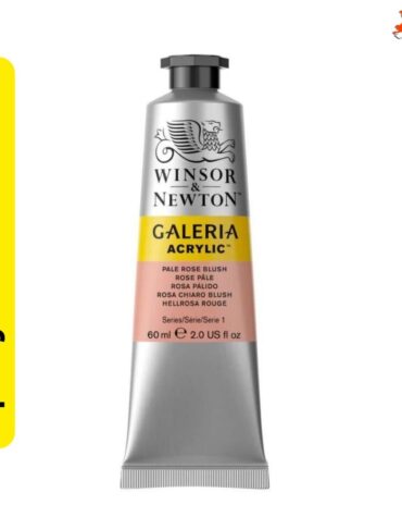 Winsor & Newton Acrylic Colour – 60ML tube (Pale Rose Blush)