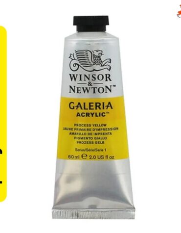 Winsor & Newton Acrylic Colour – 60ML tube (Process Yellow)