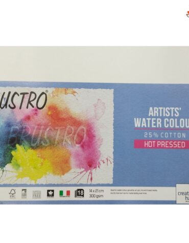 Brustro Water Colour 25% Cotton Hot Pressed Sheet