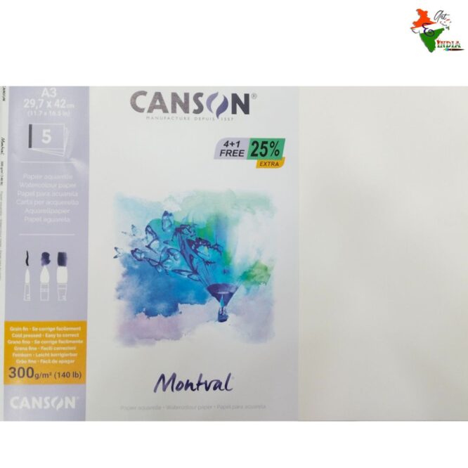 Canson Montval Manufacture depuis A3 29,7 x 42 cm (11.7 x16.5 in)