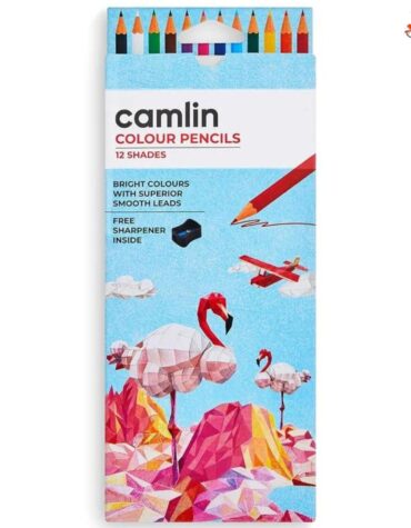 Camlin Colour Pencils 15 Shades With Sharpener