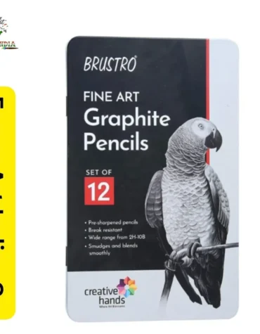 brustro Fine Art Graphite Pencils Set Of 12